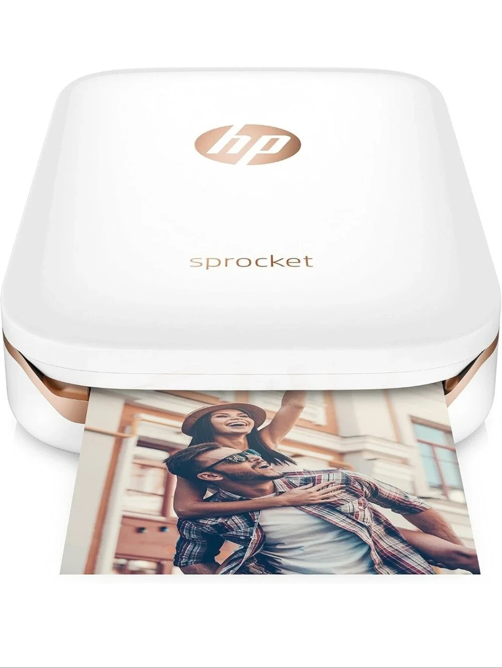 HP Sprocket Portable Photo Printer, Print Social Media Photos on 2x3 Sticky-Back
